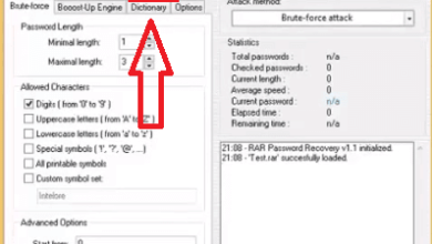 كيفية تخطي نسيت باسورد winrar واستعادة كلمة المرور بدون حدوث فقد للملفات 6 نسيت باسورد winrar
